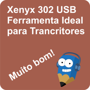Lápis Azul Xenyx 302 USB Ferramenta Ideal para Trancritores