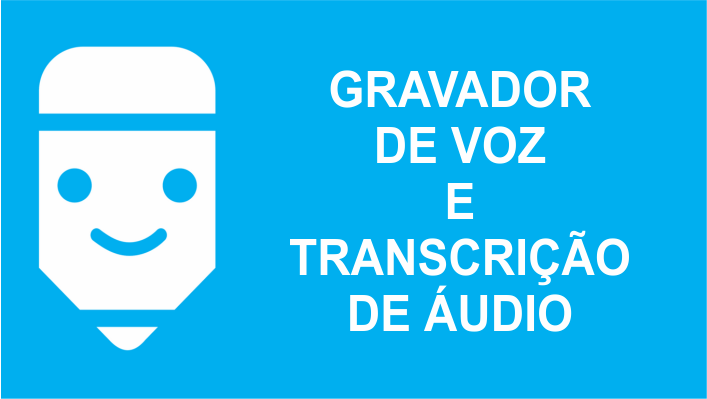 Gravador de voz e transcrição de áudio em transcricao de audiof em texto
