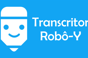 transcritor robô Y (transcrição automática de áudio)